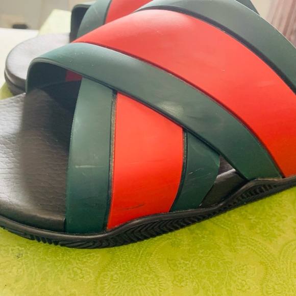 Mens web Gucci slippers main image 5